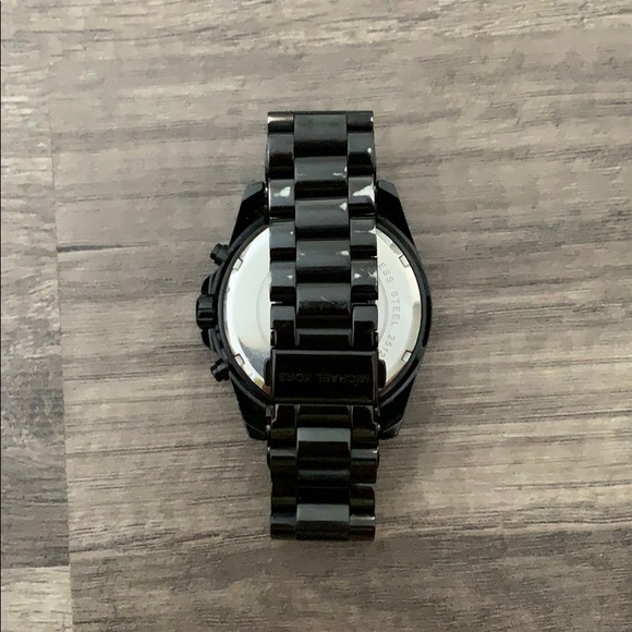 Michael Kors black unisex watch - Picture 6 of 7